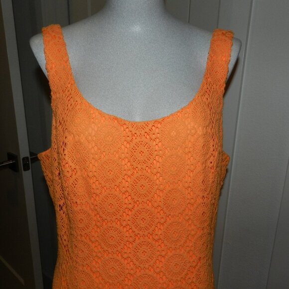 Lilly Pulitzer - NWT Sevilla Crochet Lace Dress Keen Peach Breakers Lace - Picture 3 of 15